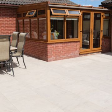 Vitripiazza - Bellstone Porcelain Paving - Kreme - Single Sizes