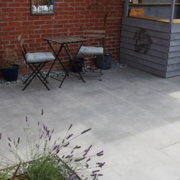 Vitripiazza - Dusk Porcelain Paving - Grey - Single Sizes