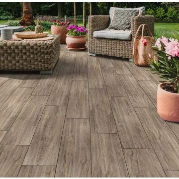 Bradstone - Heartwood Porcelain Paving - Brown - Single Sizes