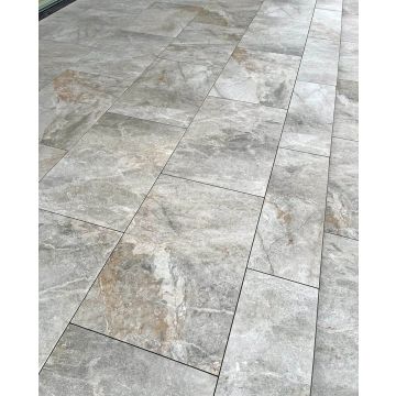 Porcelain Paving - Lucido Grey - Single Sizes